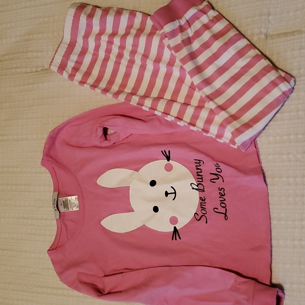 Avon size 6 bunny pajamas